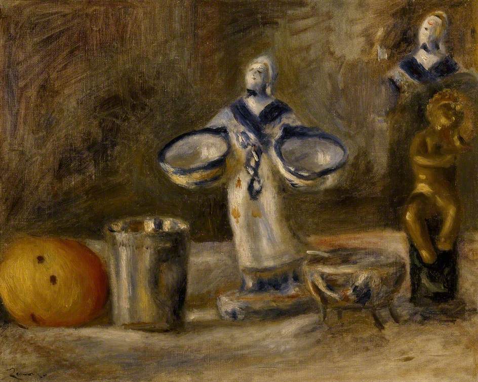 Still Life with a faience Figure