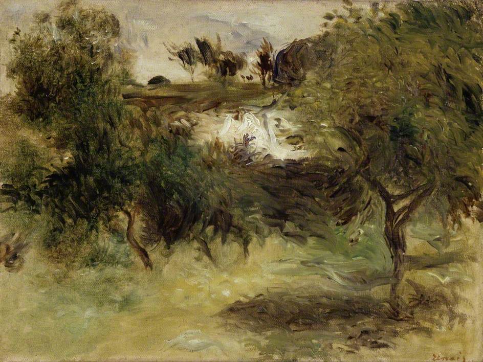 Landscape with Trees