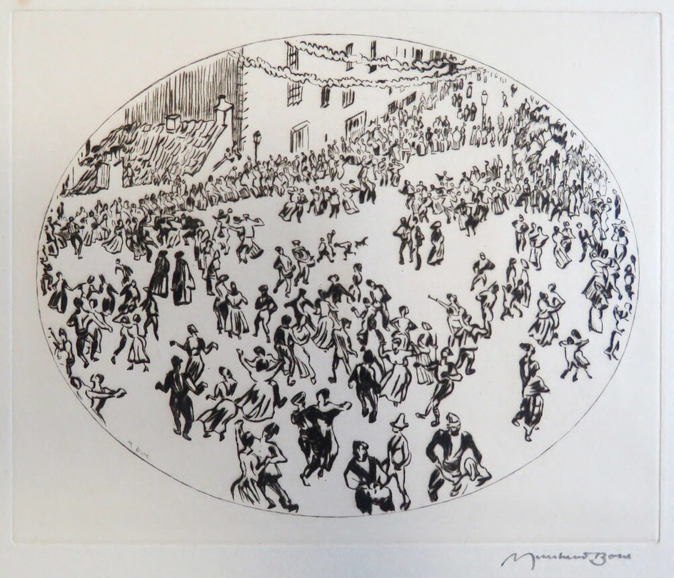 Dancing on the Apostle's Day, Santiago
