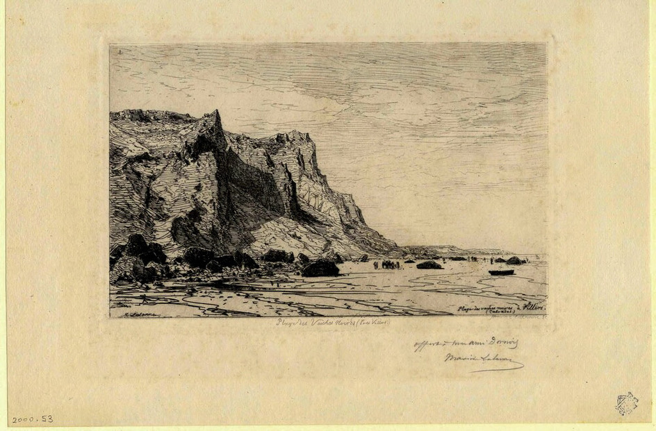 Plage des vaches noires à Villiers (Calvados)