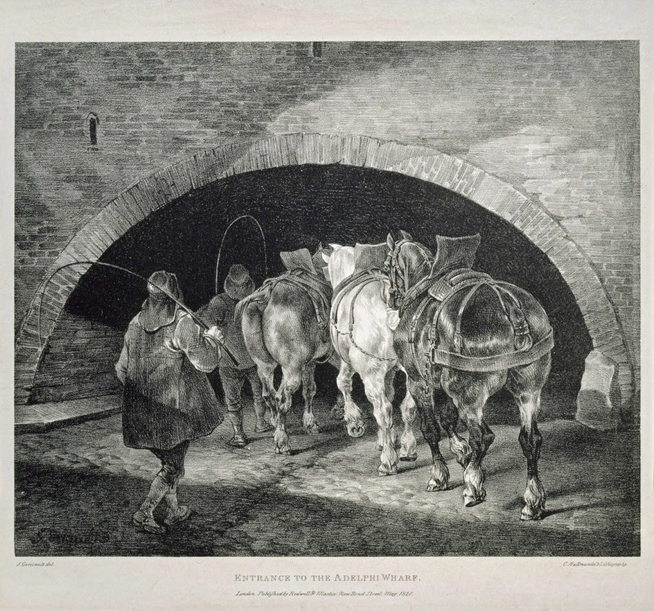 Entrance to the Adelphi Wharf