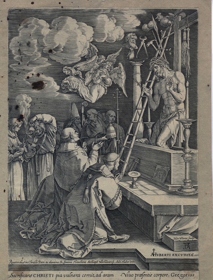 The mass of St Gregory