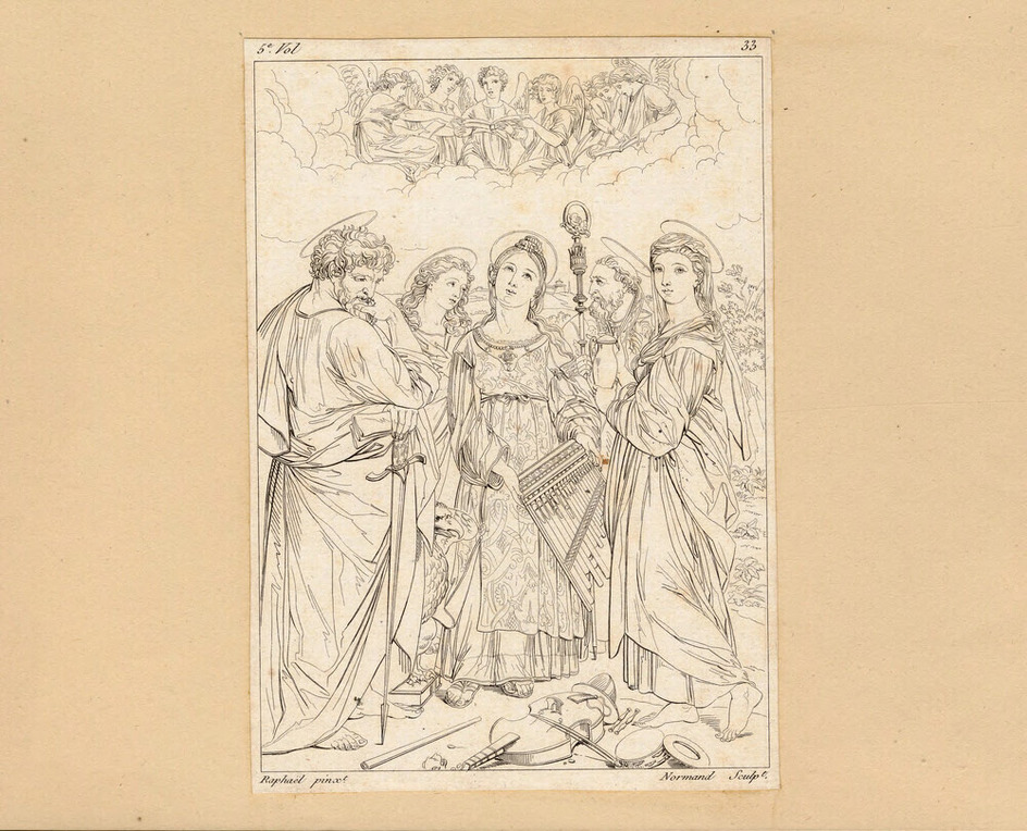 The Ecstasy of St Cecilia