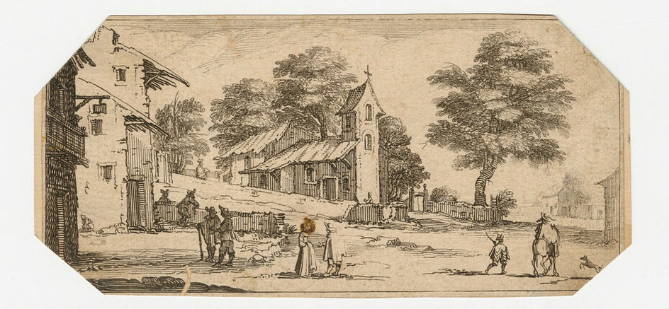 Entrance to a village