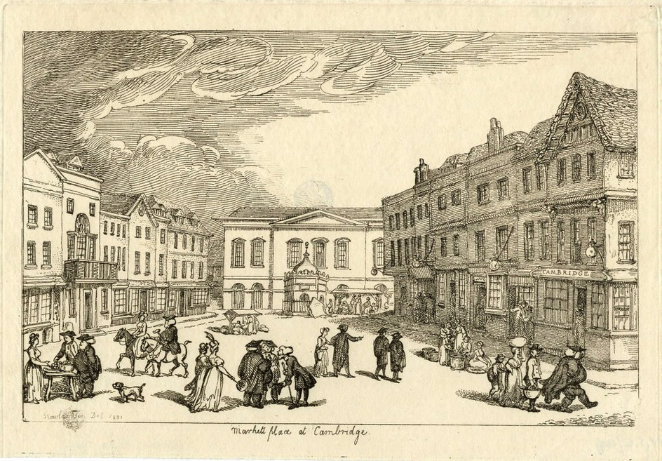 Markett place at Cambridge