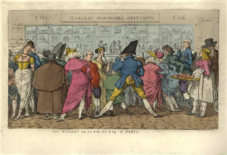 Les Musards de la Rue du Coq a Paris