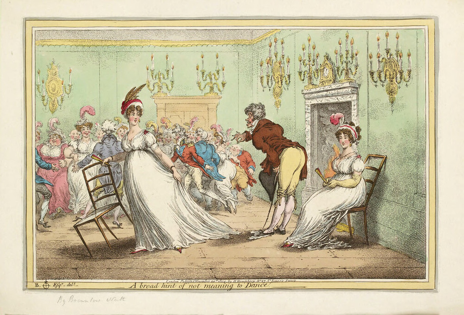 A broad hint of not meaning to Dance