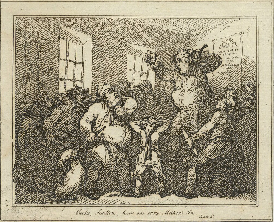 Cooks, Scullions, hear me ev'ry Mother's Son. Canto 2.d