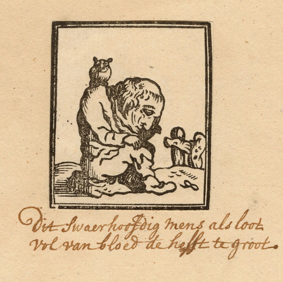 Grotesque figure