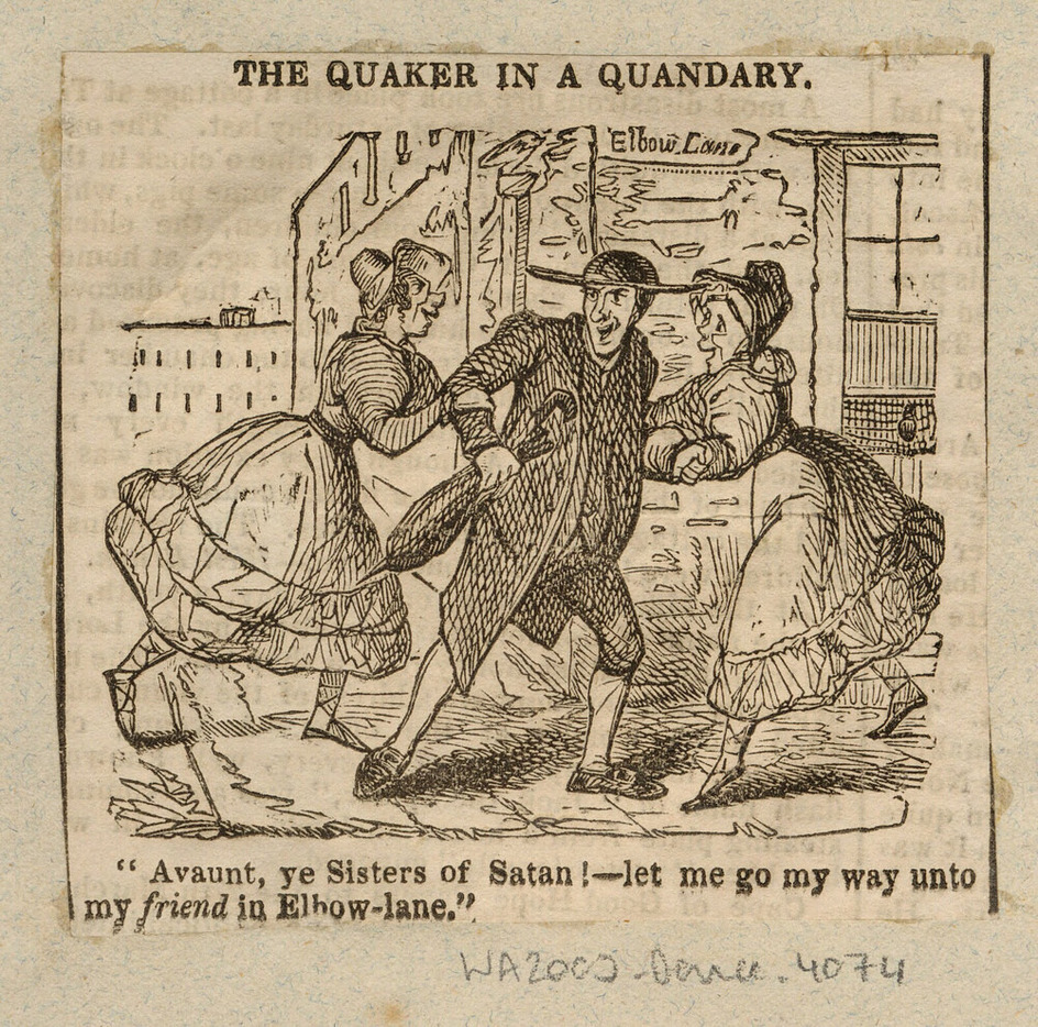 The quaker in a quandary