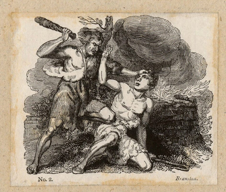 Cain slaying his brother Abel