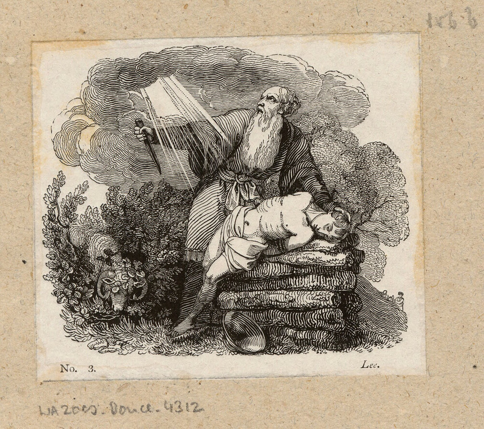The sacrifice of Isaac