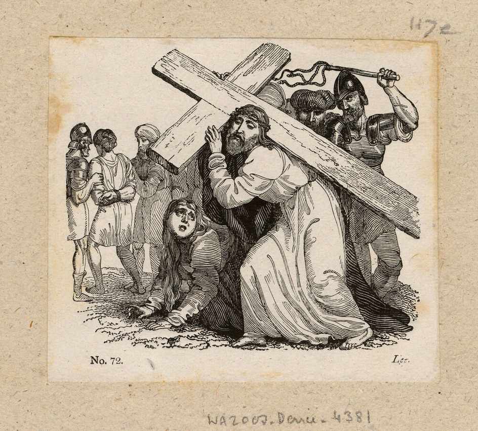 Christ carrying the cross