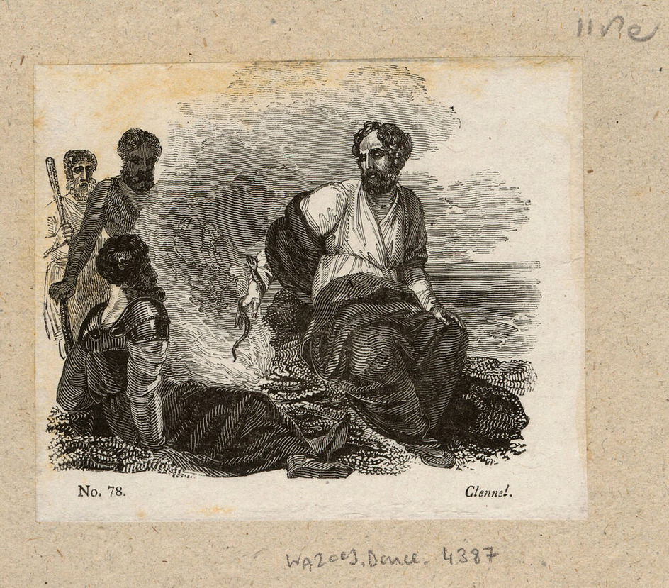 St Paul ashore in Malta