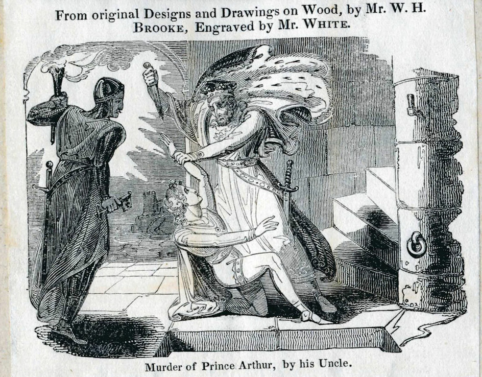 Murder of Prince Arthur, by his Uncle