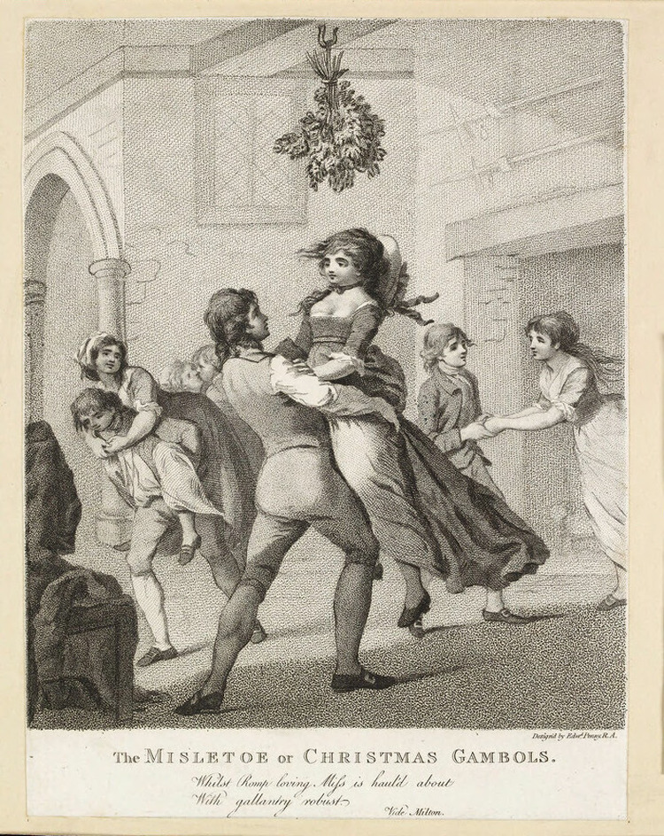 The Mistletoe, or Christmas Gambols
