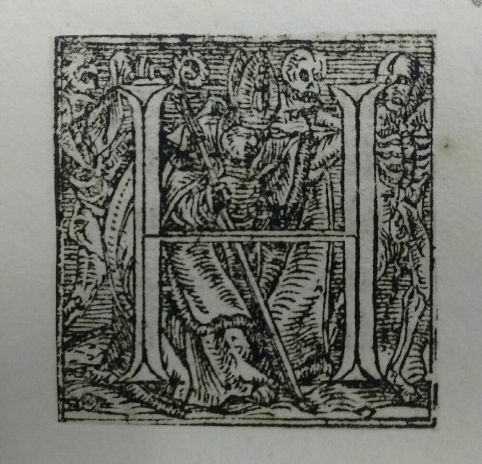 Initial alphabet letter H