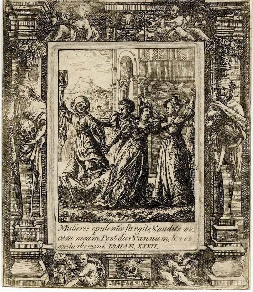 Dance of Death scene: Death and the Queen