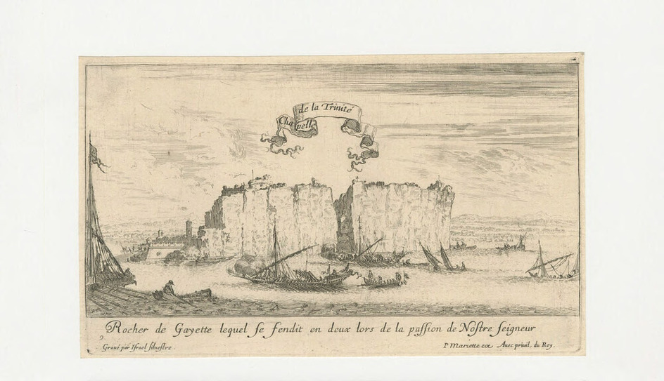 View of the Gaeta fortress