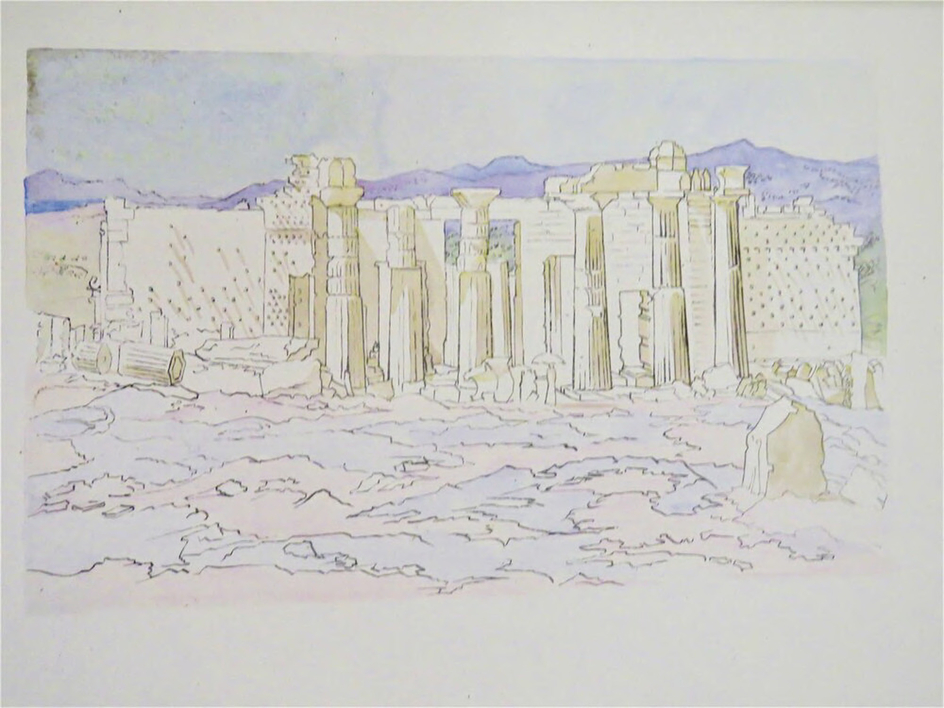 Scenes in Athens: The Propylaea from within