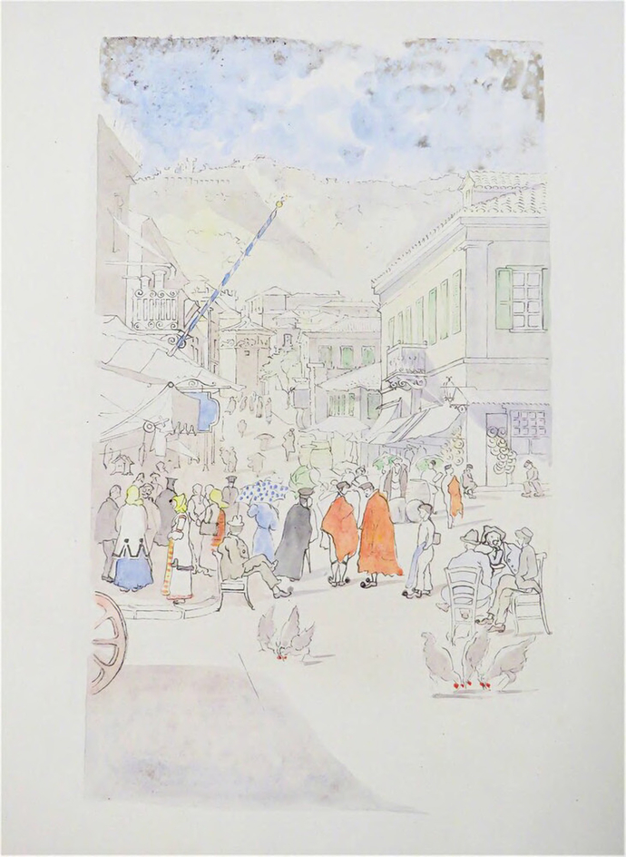 Scenes in Athens: Aeolus Street