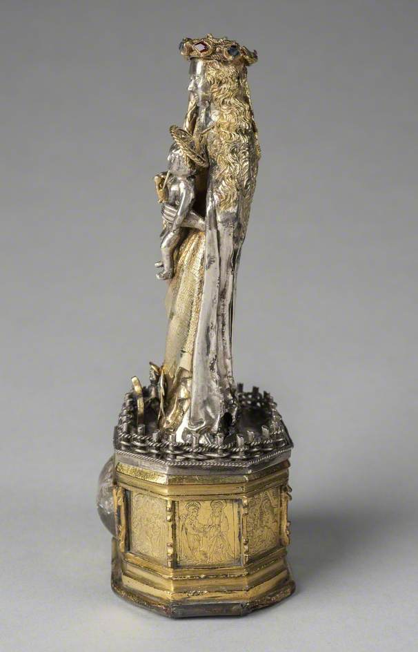 Figures of the Virgin and Child Reliquary