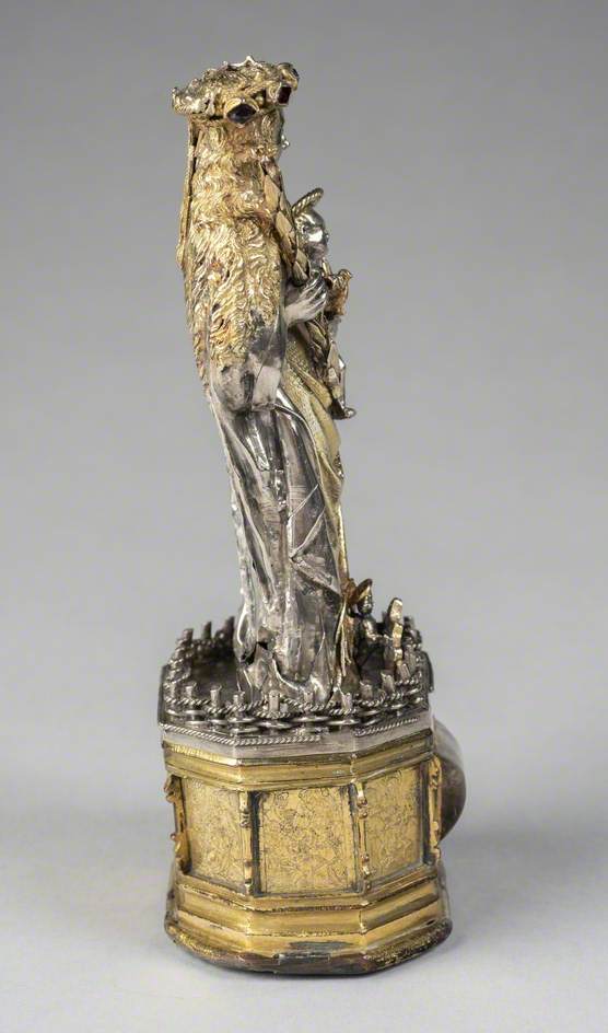 Figures of the Virgin and Child Reliquary