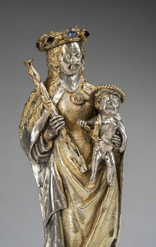 Figures of the Virgin and Child Reliquary