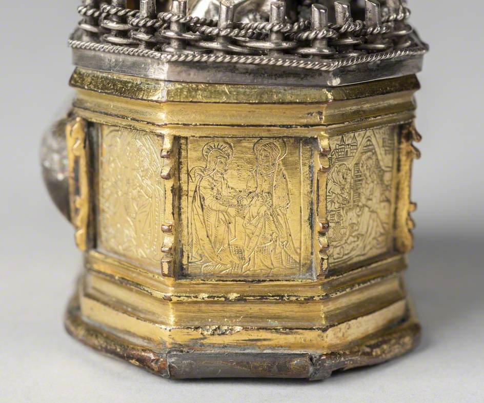 Figures of the Virgin and Child Reliquary