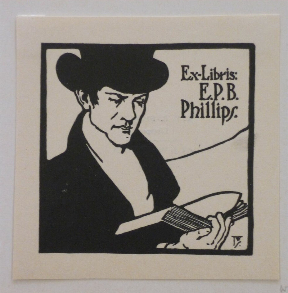 Bookplate for E.P.B. Phillips