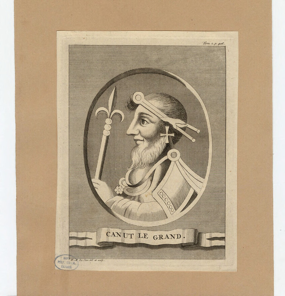 Portrait of Canute