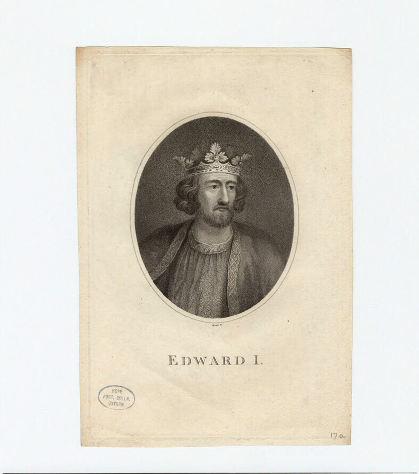 Portrait of Edward I