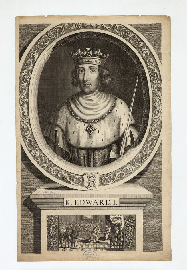 Portrait of Edward I