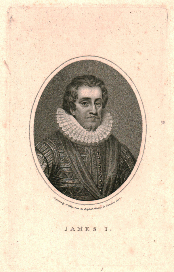 Portrait of James I