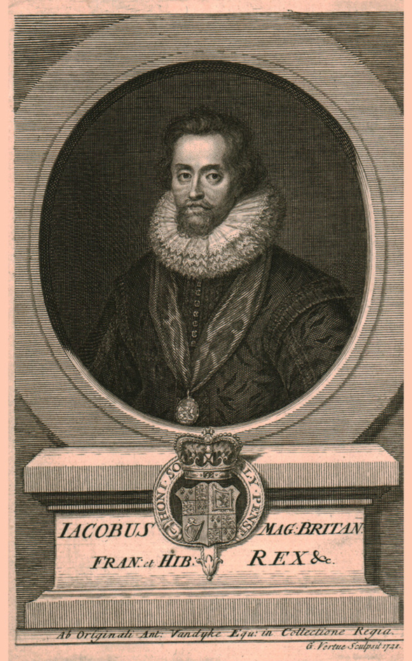 Portrait of James I