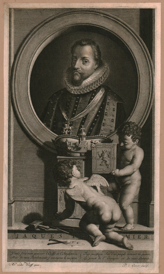 Portrait of James I