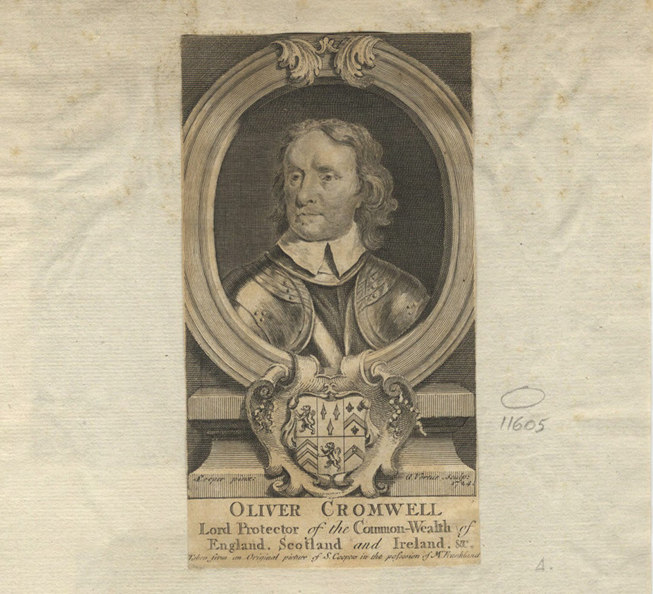 Portrait of Oliver Cromwell