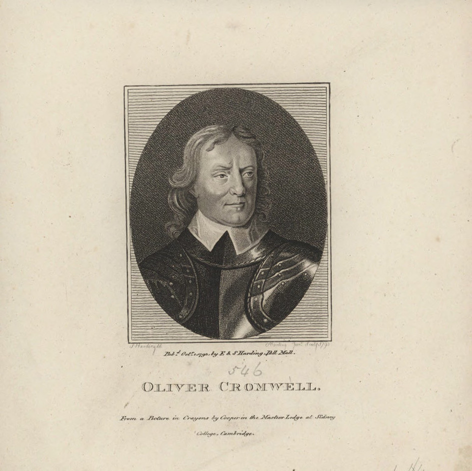 Portrait of Oliver Cromwell