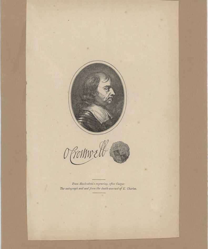 Portrait of Oliver Cromwell