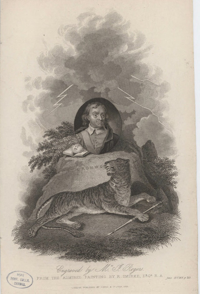 Portrait of Oliver Cromwell