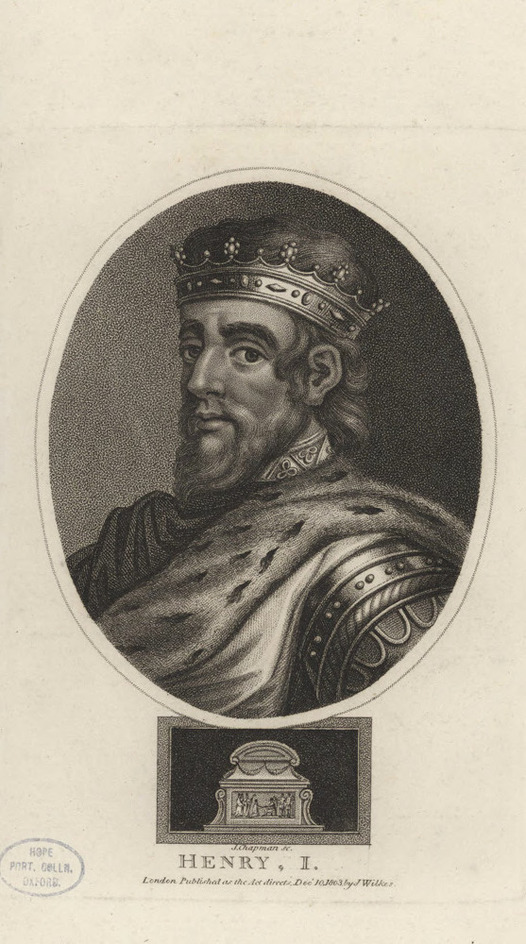 Portrait of Henry I
