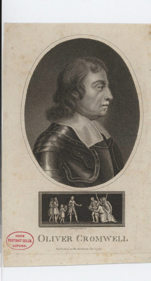 Portrait of Oliver Cromwell