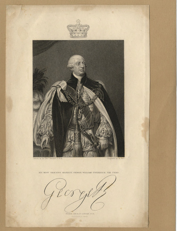 Portrait of George III