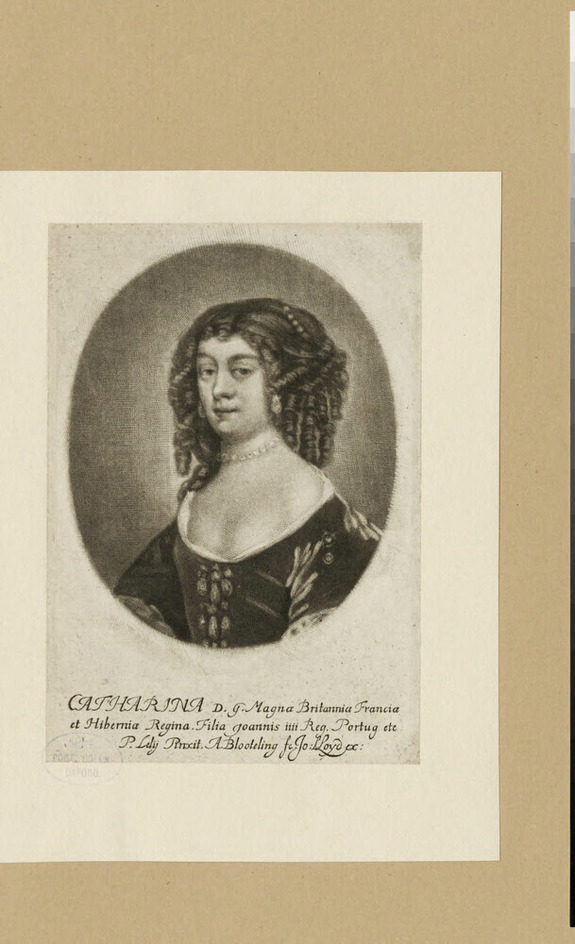 Portrait of Catharine of Braganza