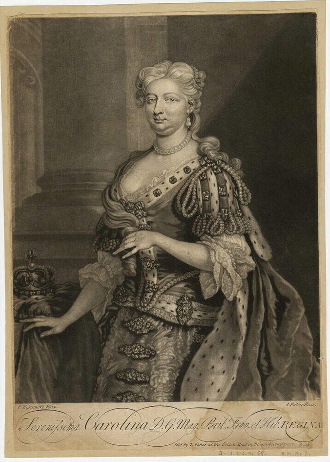 Portrait of Queen Caroline