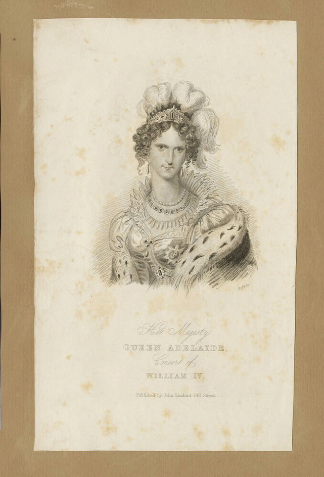 Portrait of Queen Adelaide