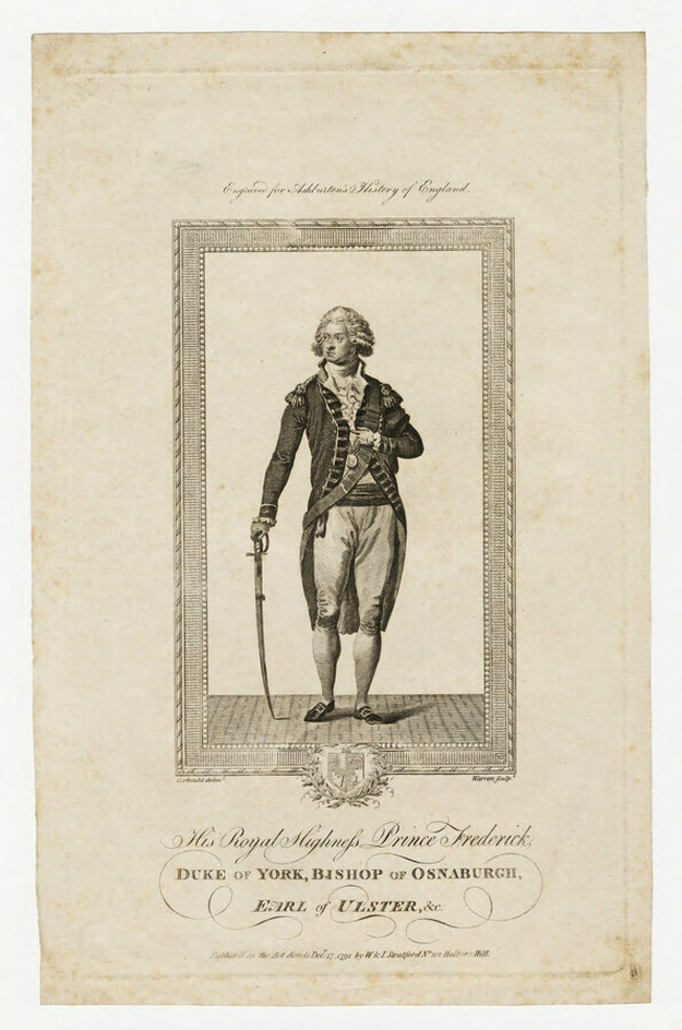 Portrait of Prince Frederick, Duke of York and Albany