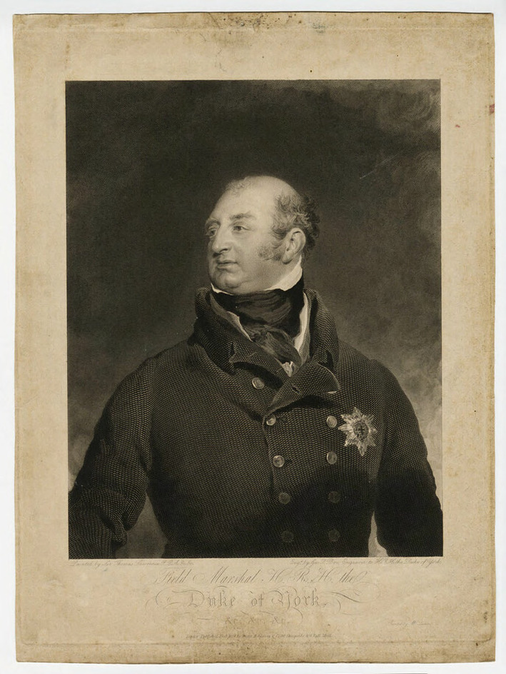 Portrait of Prince Frederick, Duke of York and Albany