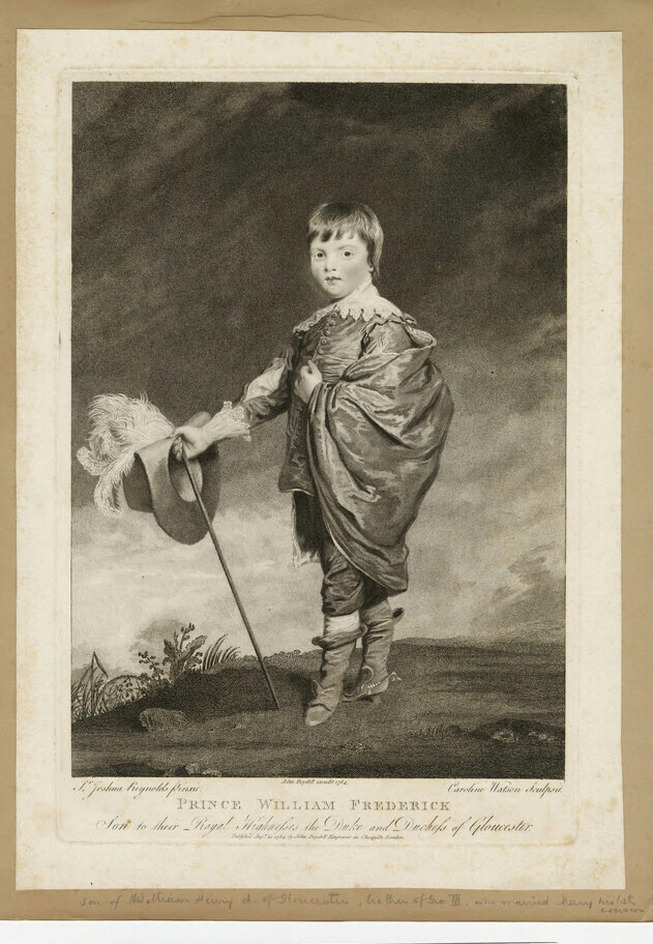 Portrait of Prince William Frederick, Duke of Gloucester and Edinburgh