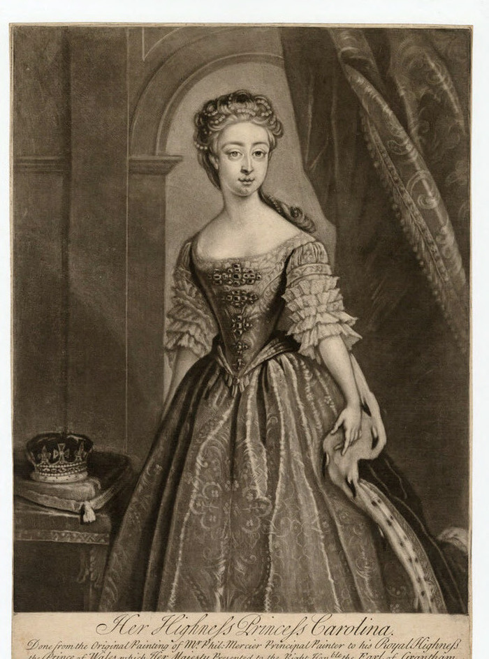 Portrait of Princess Caroline